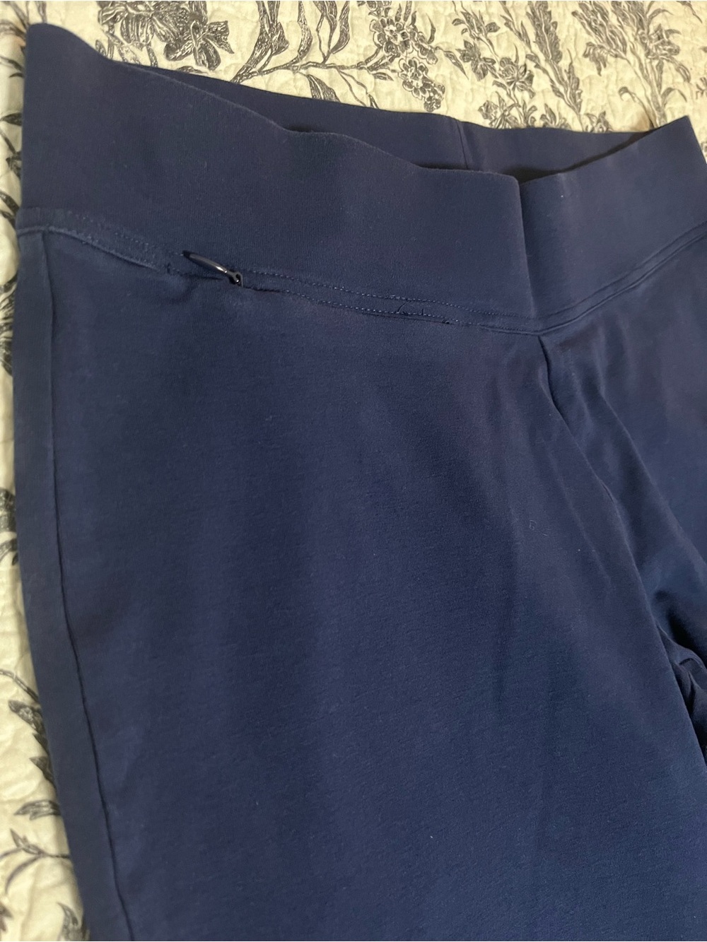 Lands' End Navy Soft Capris - Picture 5 of 5